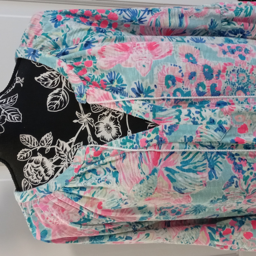 🦑HTF Lilly Pulitzer🦑 - Del Lago Tunic Dress - Picture 6 of 15